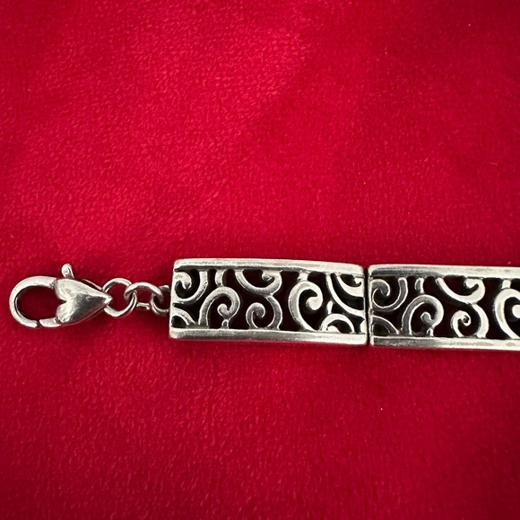 Brighton silver linked bracelet - Picture 5 of 6